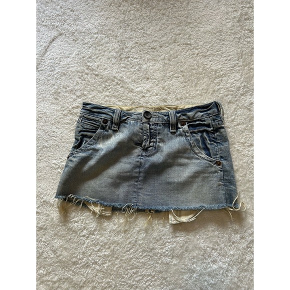 Guess‎ Premium Y2K Micro Skirt Size 24 - Picture 1 of 6